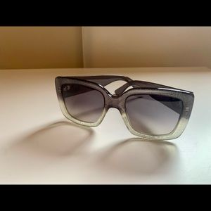 Gucci gradient glitter sunglasses